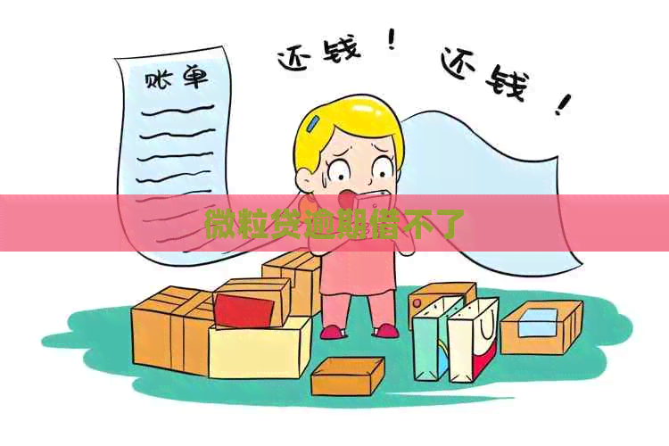 微粒贷逾期借不了