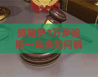 微粒贷1万多逾期一年多如何解决