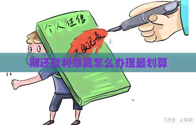期还款利息高怎么办理最划算
