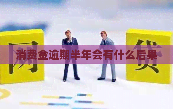 消费金逾期半年会有什么后果