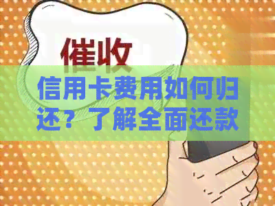 信用卡费用如何归还？了解全面还款方式和注意事项