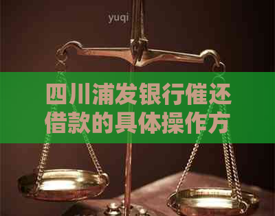 四川浦发银行催还借款的具体操作方法