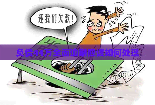 负债44万全面逾期应该如何处理