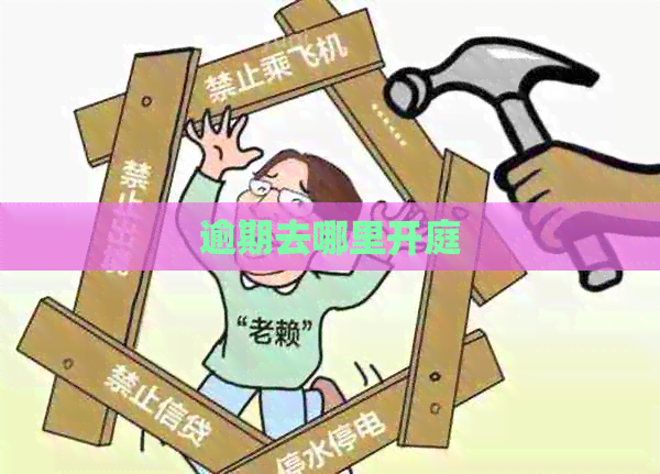 逾期去哪里开庭