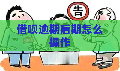 网贷逾期后期怎么操作