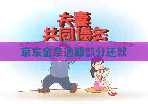 京东金条逾期部分还款