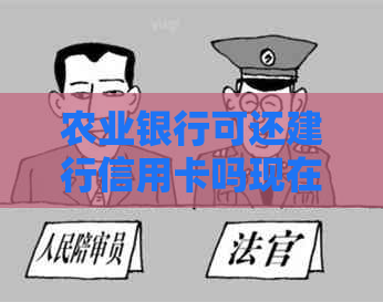农业银行可还建行信用卡吗现在？如何还款？
