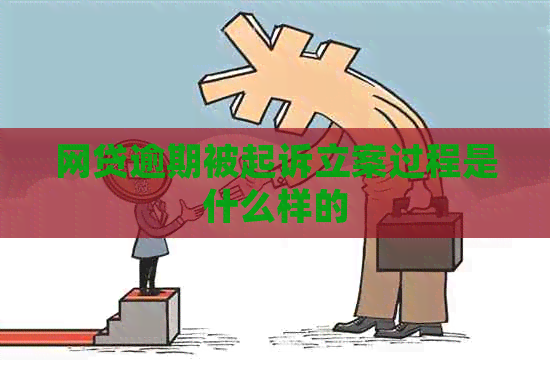 网贷逾期被起诉立案过程是什么样的