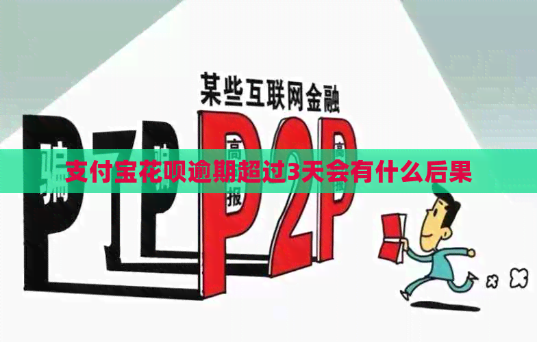 支付宝信用卡逾期超过3天会有什么后果