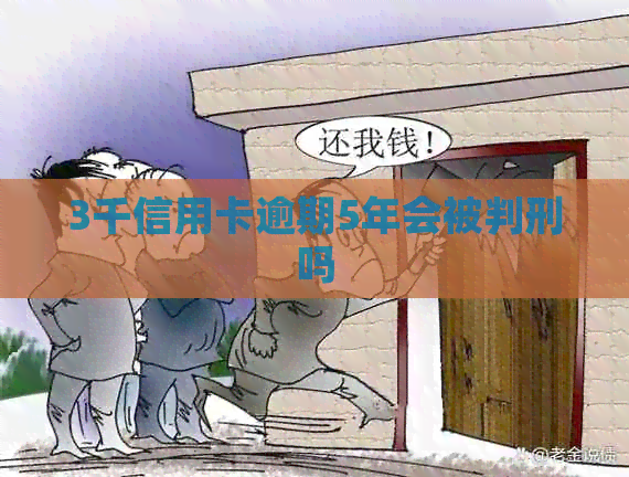 3千信用卡逾期5年会被判刑吗