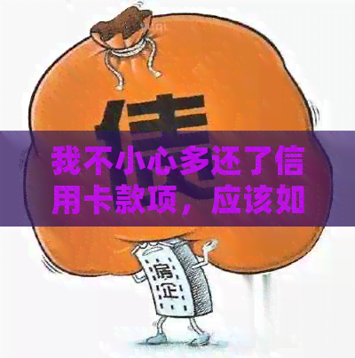 我不小心多还了信用卡款项，应该如何处理？