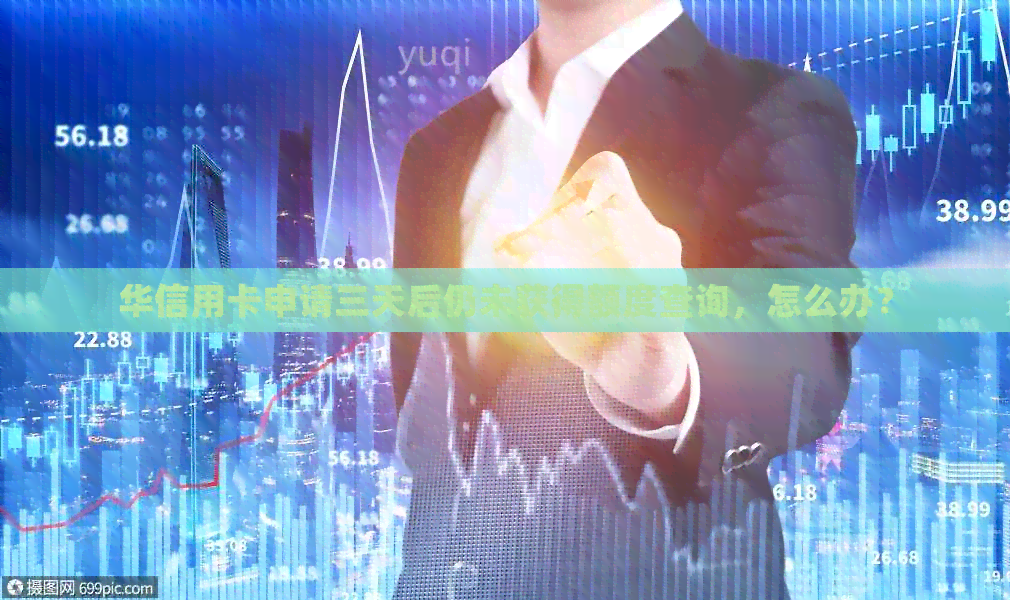 华信用卡申请三天后仍未获得额度查询，怎么办？