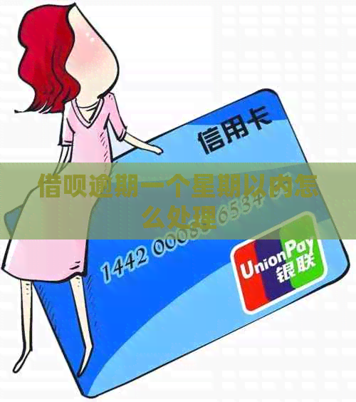 网贷逾期一个星期以内怎么处理