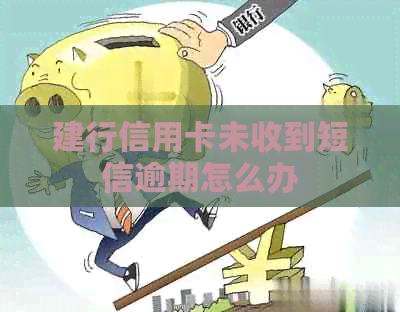 建行信用卡未收到短信逾期怎么办