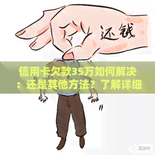 信用卡欠款35万如何解决：还是其他方法？了解详细步骤及注意事项