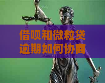 网贷和微粒贷逾期如何协商处理