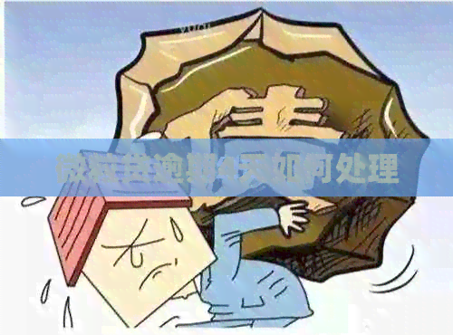 微粒贷逾期4天如何处理
