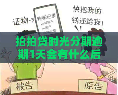 时光分期逾期1天会有什么后果