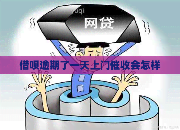 网贷逾期了一天上门会怎样