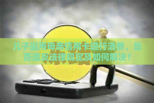 儿子盗用母亲信用卡进行消费，是否违反法律规定及如何解决？
