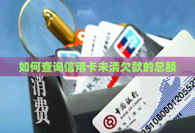 如何查询信用卡未清欠款的总额