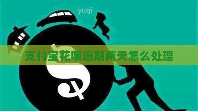 支付宝信用卡逾期两天怎么处理