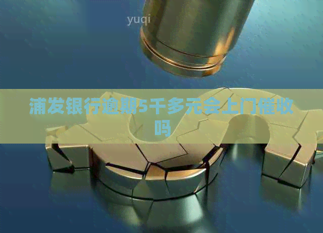 浦发银行逾期5千多元会上门吗