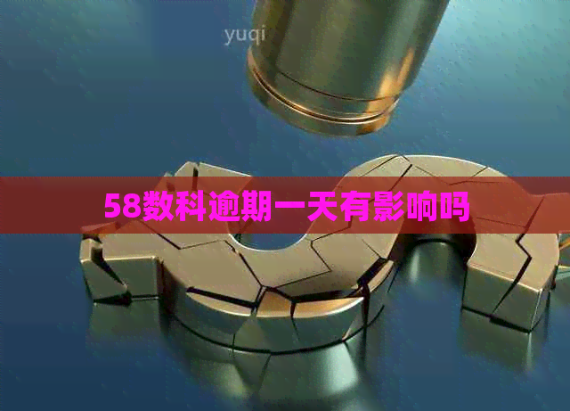 58数科逾期一天有影响吗 58数科逾期一天有影响吗