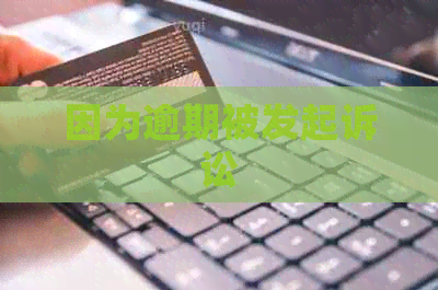 因为逾期被发起诉讼