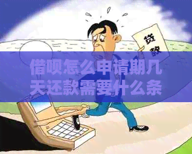网贷怎么申请期几天还款需要什么条件