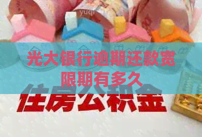 光大银行逾期还款宽限期有多久 光大银行逾期还款宽限期有多久