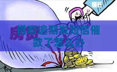 网贷逾期发短信催款了怎么办