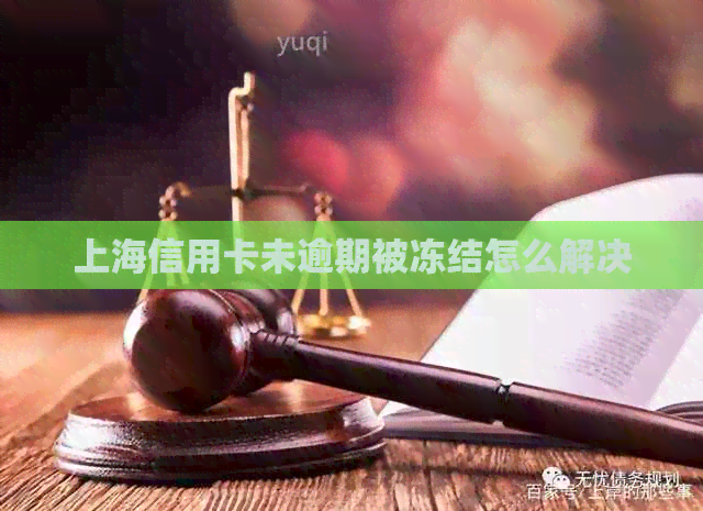上海信用卡未逾期被冻结怎么解决