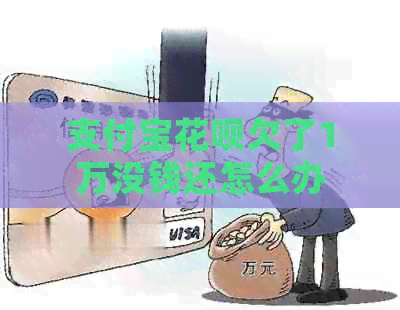 支付宝信用卡欠了1万没钱还怎么办