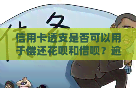 信用卡透支是否可以用于偿还信用卡和网贷？逾期还款会产生什么后果？