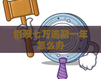 网贷七万逾期一年怎么办