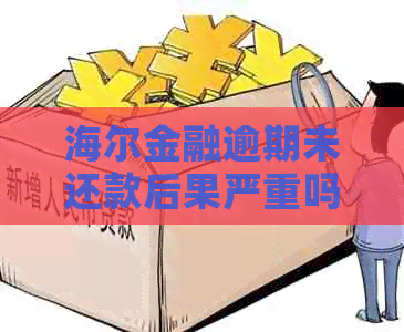 海尔金融逾期未还款后果严重吗