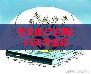 微众银行逾期235天会怎样