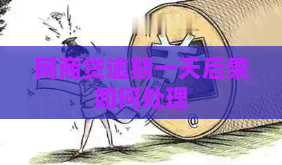网贷逾期一天后果如何处理