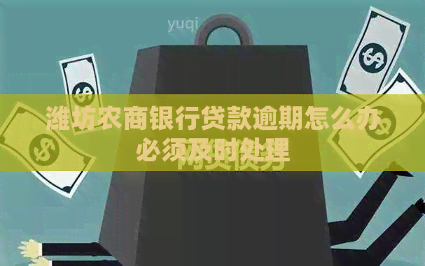 潍坊农商银行贷款逾期怎么办必须及时处理