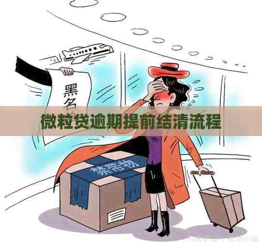 微粒贷逾期提前结清流程