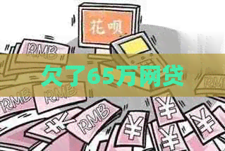 欠了65万网贷