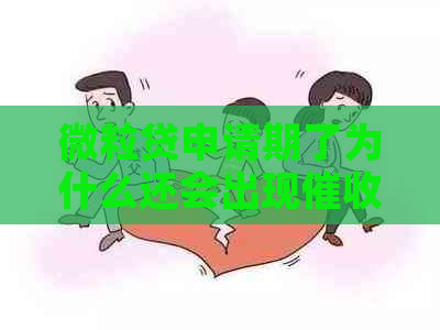 微粒贷申请期了为什么还会出现行为
