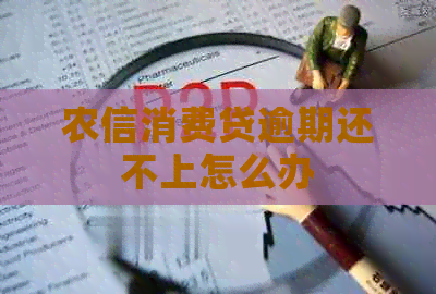 农信消费贷逾期还不上怎么办
