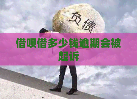 网贷借多少钱逾期会被起诉