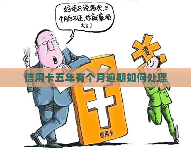 信用卡五年有个月逾期如何处理