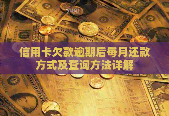 信用卡欠款逾期后每月还款方式及查询方法详解