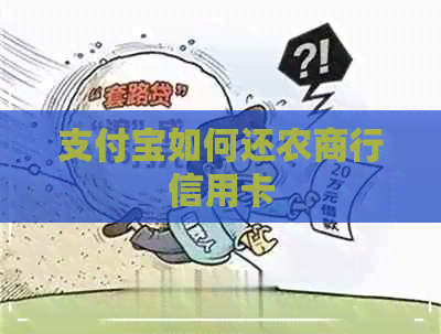 支付宝如何还农商行信用卡