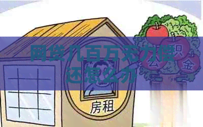 网贷几百万无力偿还怎么办