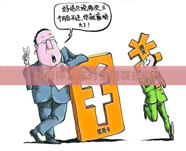 如何停止支付宝网贷挂账